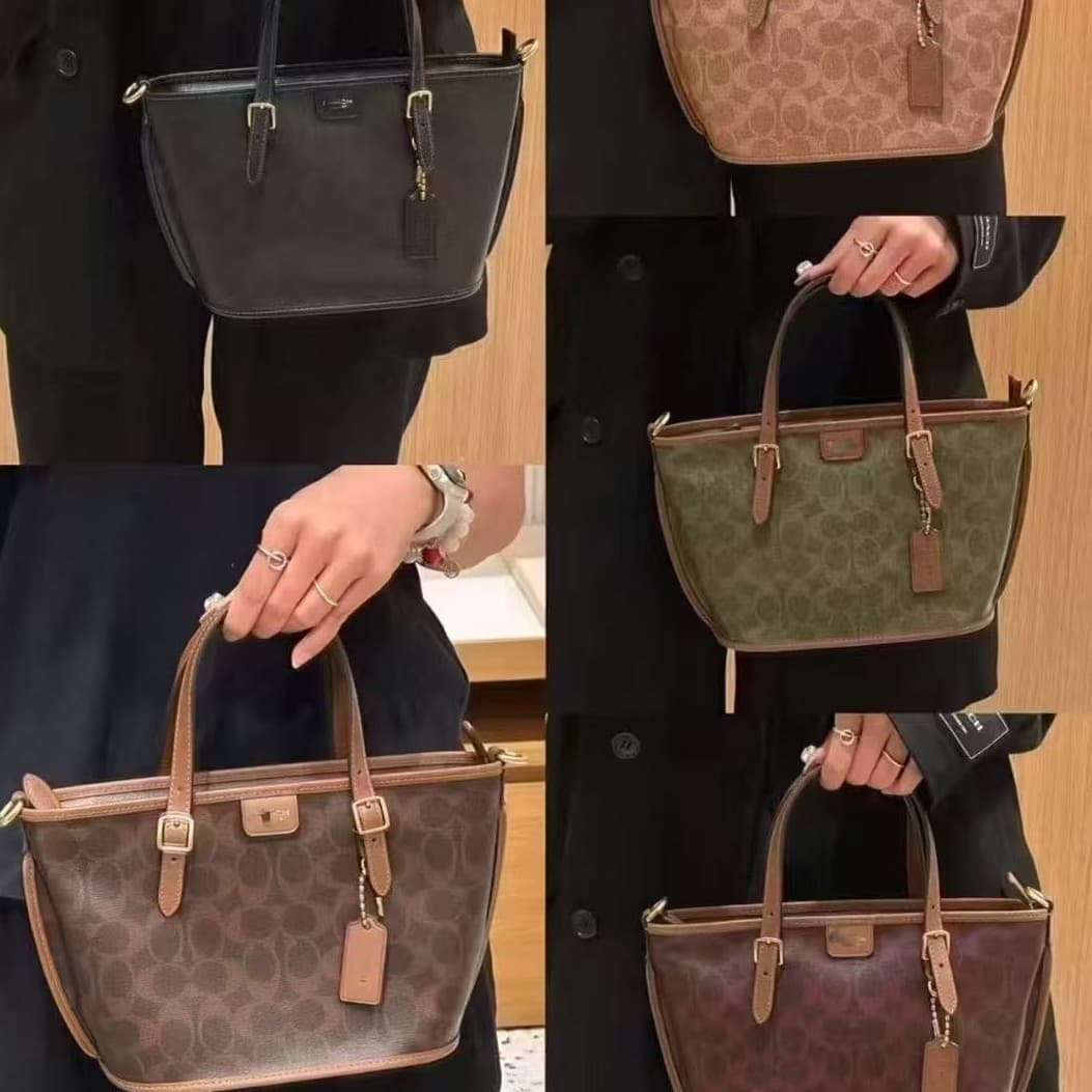 2025 Outlet New Taxi 21 Mini Tote Bag Monogram Shopping Bag Single Shoulder Crossbody Handbag Basket Bag