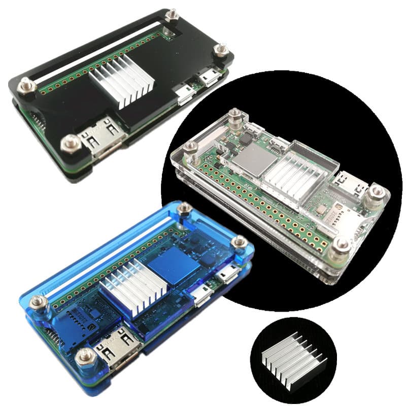 New Raspberry Pi Zero Case Raspberry Pi Zero 2W Pi 0 2 W Acrylic Case Kit