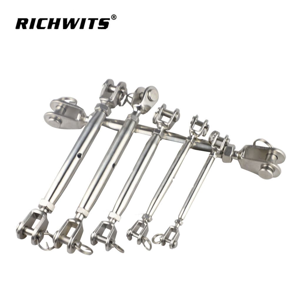 Stainless Steel 304 316 European Closed Turnbuckle, Clevis-Clevis Body Turnbuckle, Tensioner