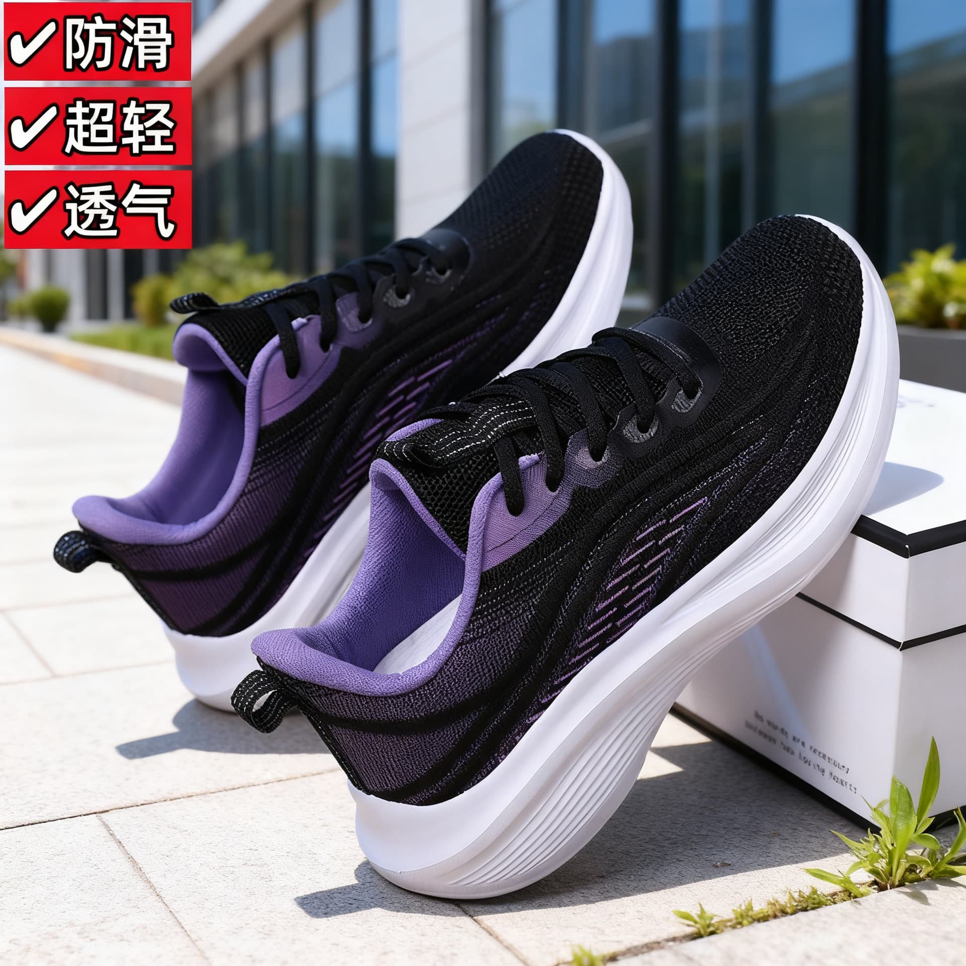 Fashion Women's Shoes 2026 New Cross-Border Versatile Soft Sole Student Running Agne Shoes Casual Soft White Sneakers