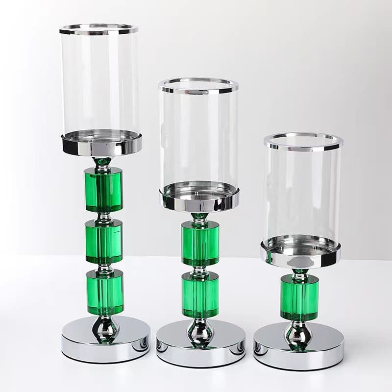 Cross-border light luxury candle holder, aromatherapy candle, home decoration, Valentine's Day, romantic wedding table, candlelight dinner props