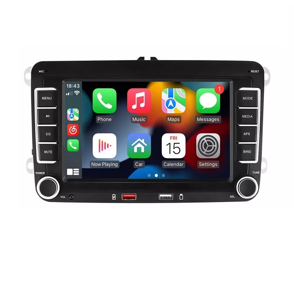 Universal Car Navigation System for Volkswagen Golf 7 8 9 Inch Android Large Screen Dashboard Integrated Machine 12V Power