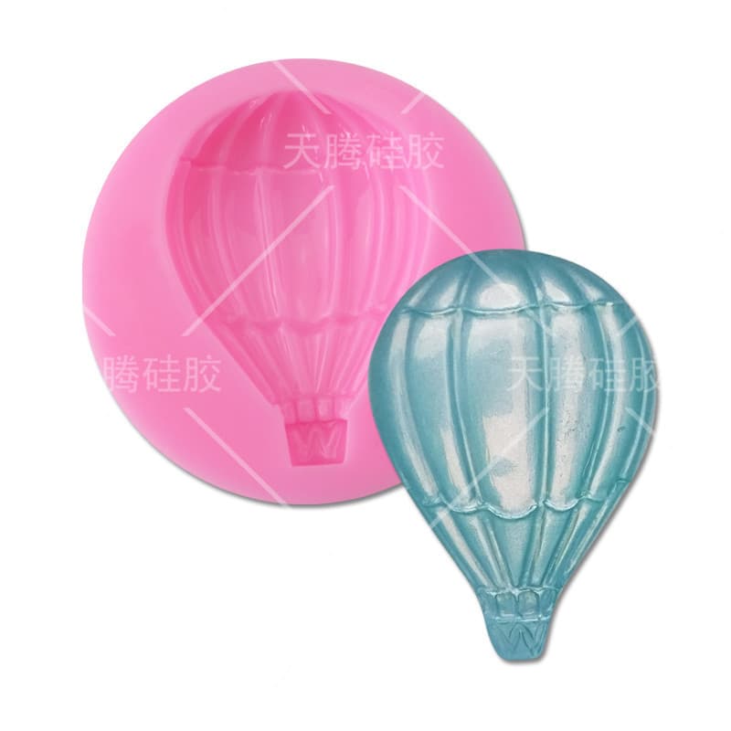DIY Hot Air Balloon Style Silicone Mold Handmade Sugar Cake Mold Chocolate Tool Irregular Shape Baking Tool Non-Patented