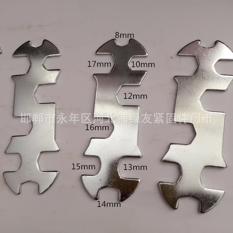 Multi-function Flower Disc Mountain Bike Multi-hole Wrench Repair Tool Multi-hole Plum Bicycle Hex Wrench