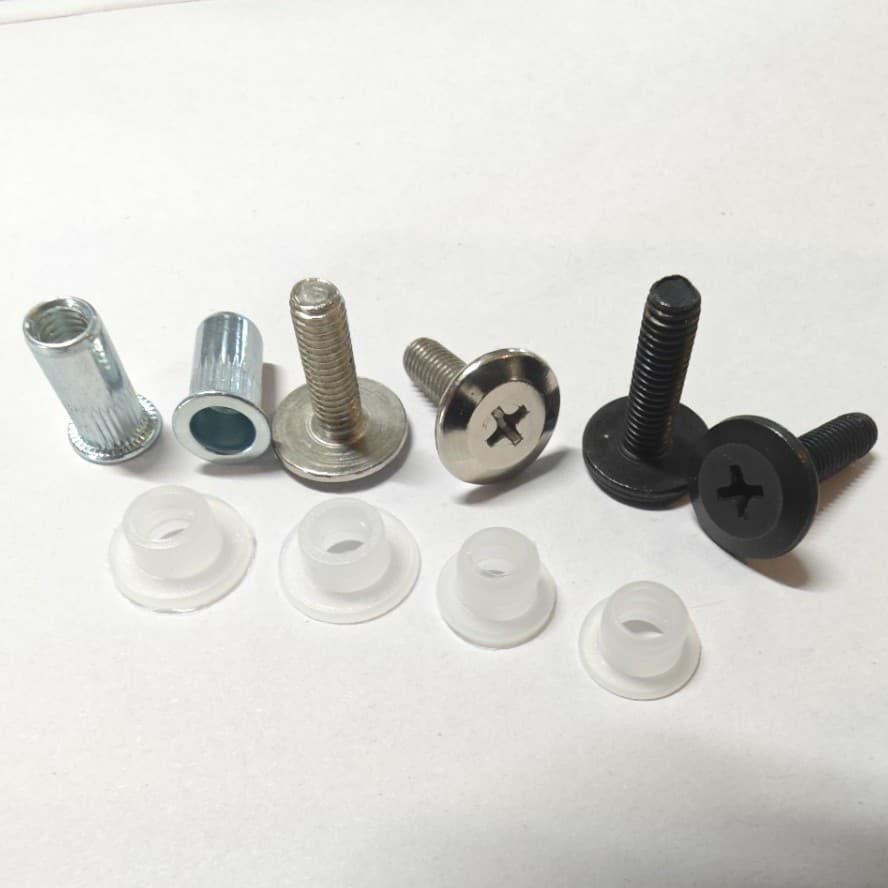 Range Hood Accessories Curved Glass Installation Screws T-Type Washers Rivet Nuts Export CKD Assembly Screws