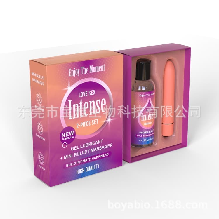 Hypersensitive Bullet Vibrator Egg Female Massager Adult Sex Toy 50ml Lubricant Gift Set OEM