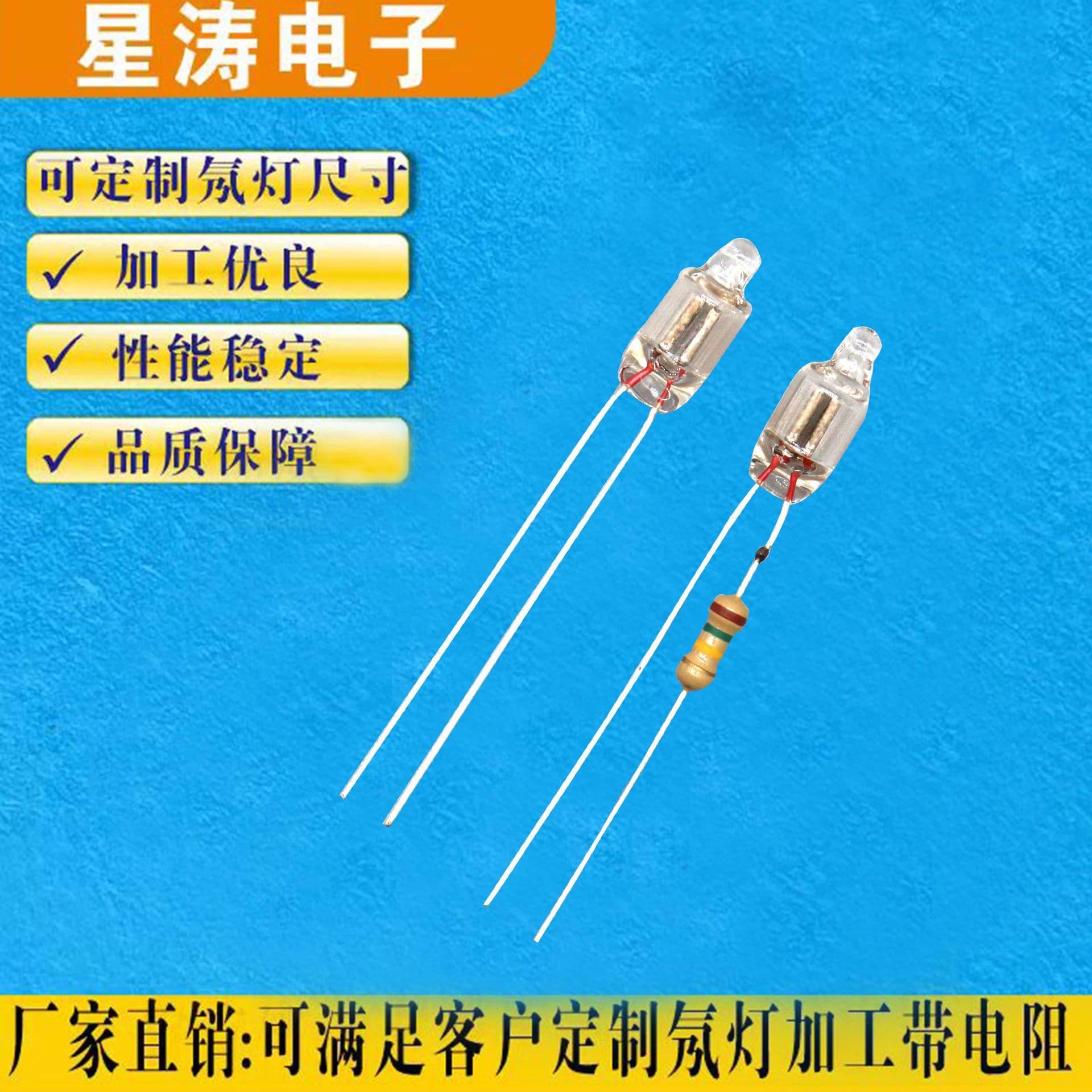 Metal Push Button Indicator Switch Beak Lamp Indicator Button Switch Indicator Light 3*10 4*10 5*13