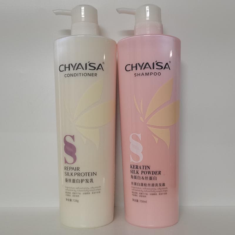 CHYAISA Silk Protein Hair Conditioner Nourishing Conditioner Isa Voluminous Smooth Oil-Control Moisturizing Shampoo
