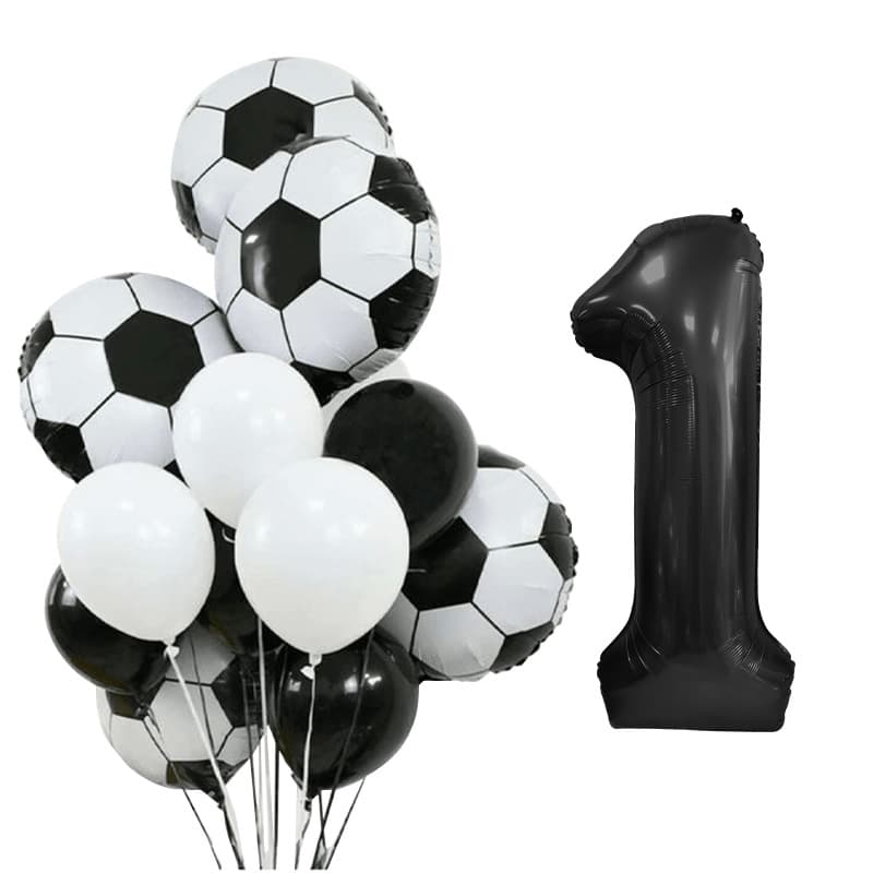 Cross-border New Football Aluminum Film World Cup Bar Party Birthday Aluminum Foil Balloon Set Arrangement Decorative Supplies