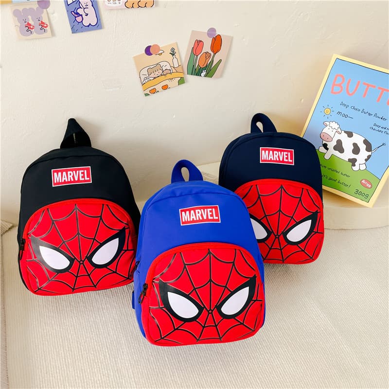 Kindergarten School Bag 2026 New Spider-Man Boys Backpack Lightweight Burden-Reducing Outing Backpack Children's School Bag Men