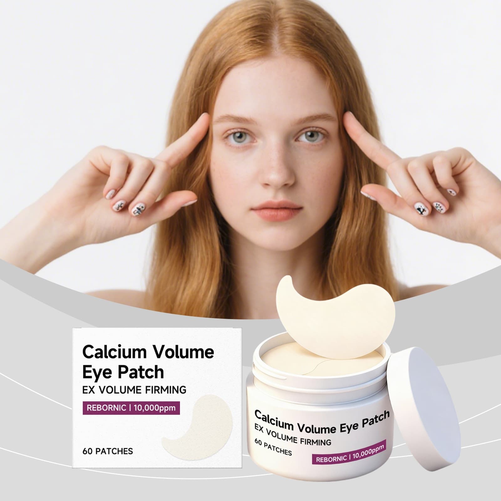 Eye Patch Gentle care and moisturizing the skin around the eyes, soft and moisturizing eye patch, light and thin daily care patch