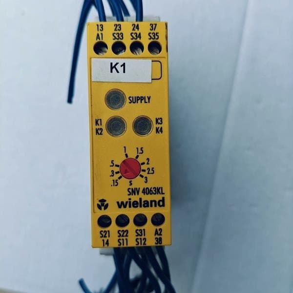 [Negotiable] Used, German Wieland Safety Relay SNV 406.