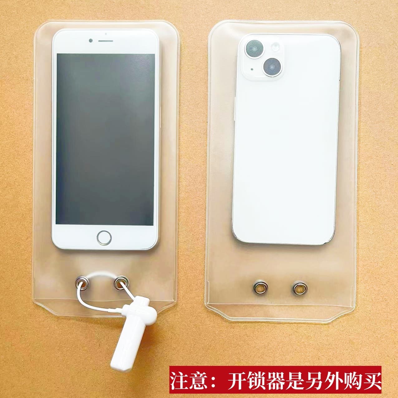 Factory direct sales of anti-photography phone bags, phone privacy bags, anti-spy camera privacy protection cases, double frosted touchscreen with buckle.