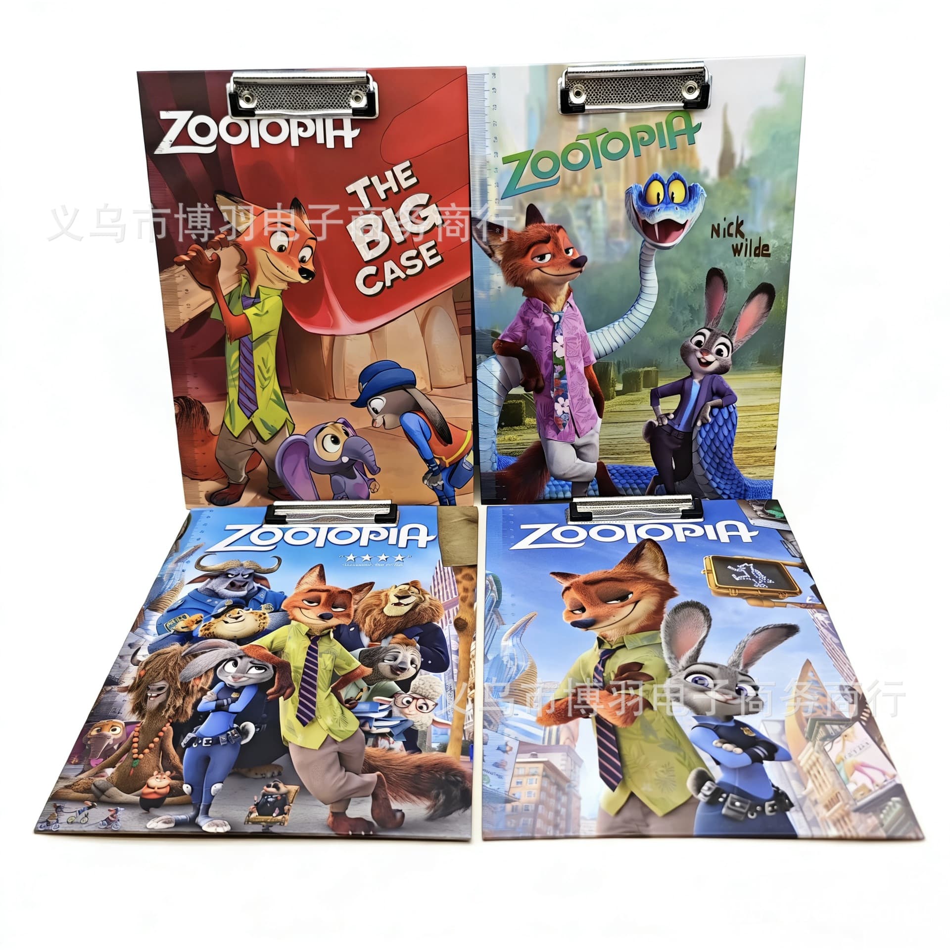 New Zootopia 2 Clipboard Cartoon Merchandise A4 Clipboard Cute Fox Nick and Judy Ins Clipboard.