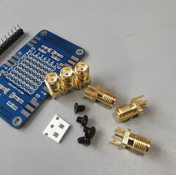 Vector Network Analyzer User-Friendly Measurement Plugin and SMT Components