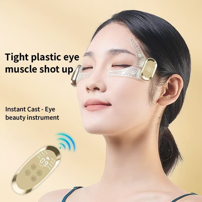 EMS Low-Frequency Pulse Facial Massager Lifting and Firming Beauty Device V-Shape Face Facial Muscle Stimulator Eye Beauty Tool