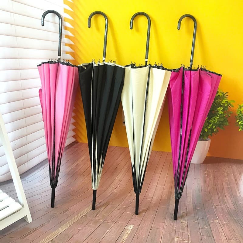 Palace Pagoda Umbrella Korean Creative 16-Rib Princess Cake Long Handle Umbrella, Sun and Rain Umbrella, Bridal Umbrella, Wholesale in Stock