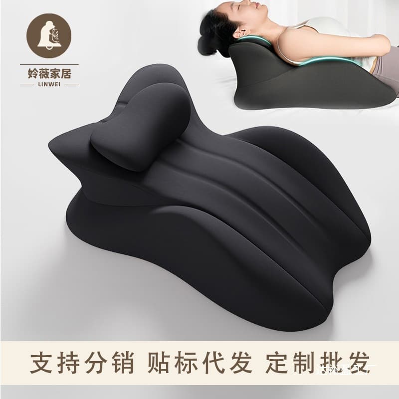 Cross-border sex auxiliary pillow to raise legs and play with mobile phone lying on the bed sleeping pillow polyester cotton foot pillow decompression wholesale