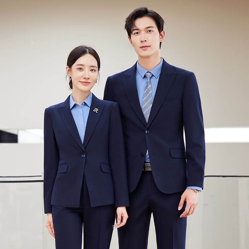 Autumn/Winter Suit Set for Male College Students, Teachers, Civil Servants Interview, Female Blazer Jacket Professional Workwear