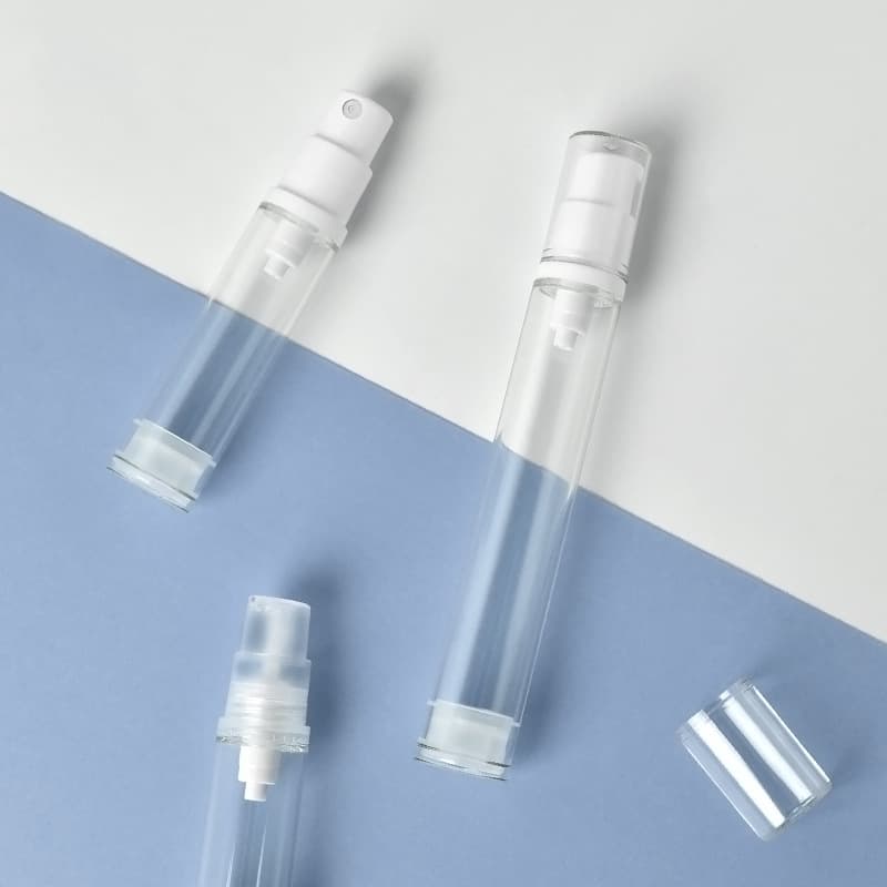 5ml 10ml 15ml duckbill vacuum bottles, lotion spray bottles, fine mist vacuum bottles, sunscreen and toner refill