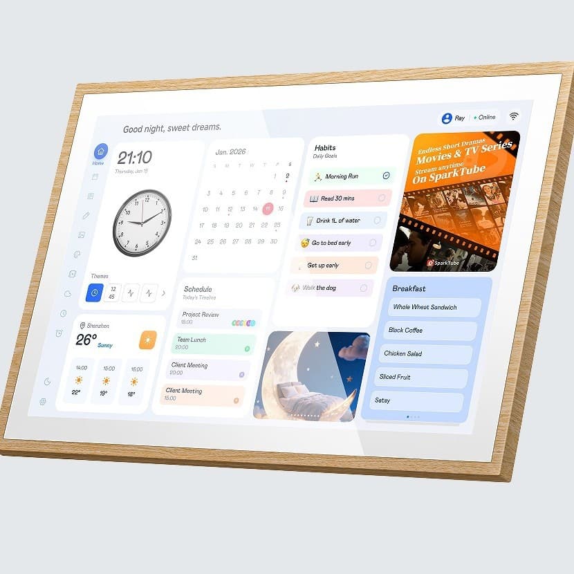 2026 new BLACKVIEW NEST 10 photo synchronization electronic calendar machine supports Hong Kong delivery