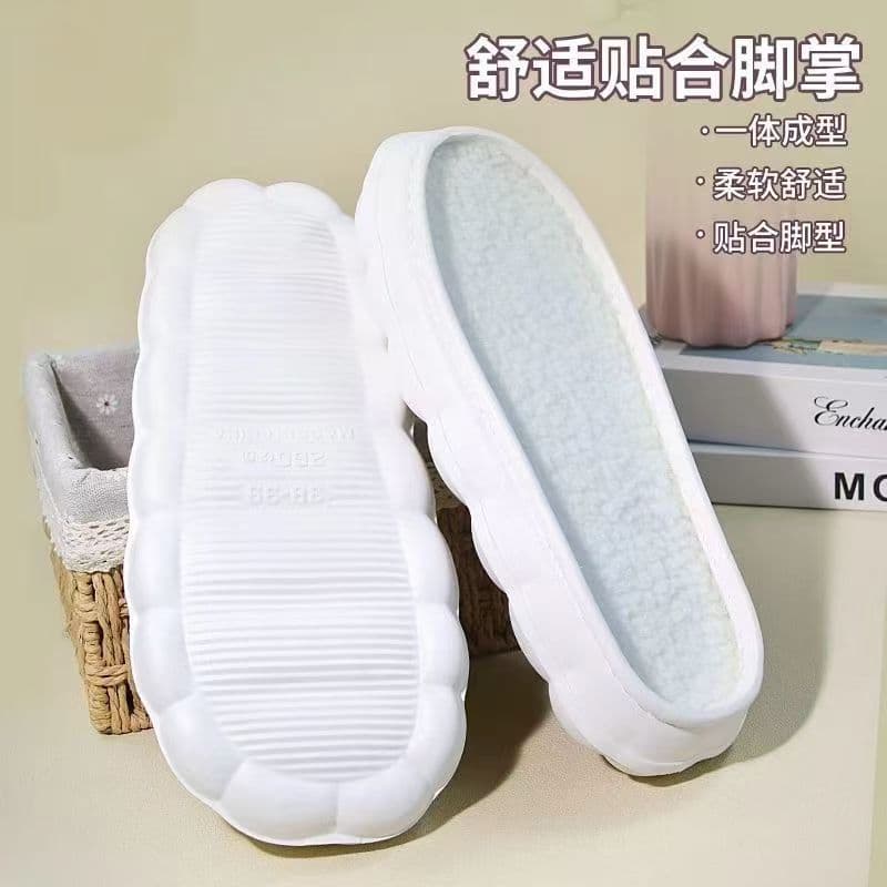 New cloud-patterned ball sole, EVA hand-woven soft slipper sole, super soft and comfortable like walking on clouds.