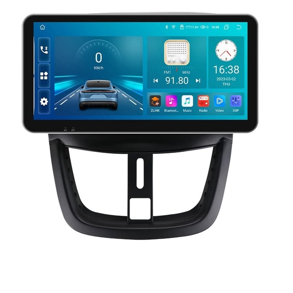 Cross-border Special Peugeot 207 207CC Android Car Navigation Carplay Recorder
