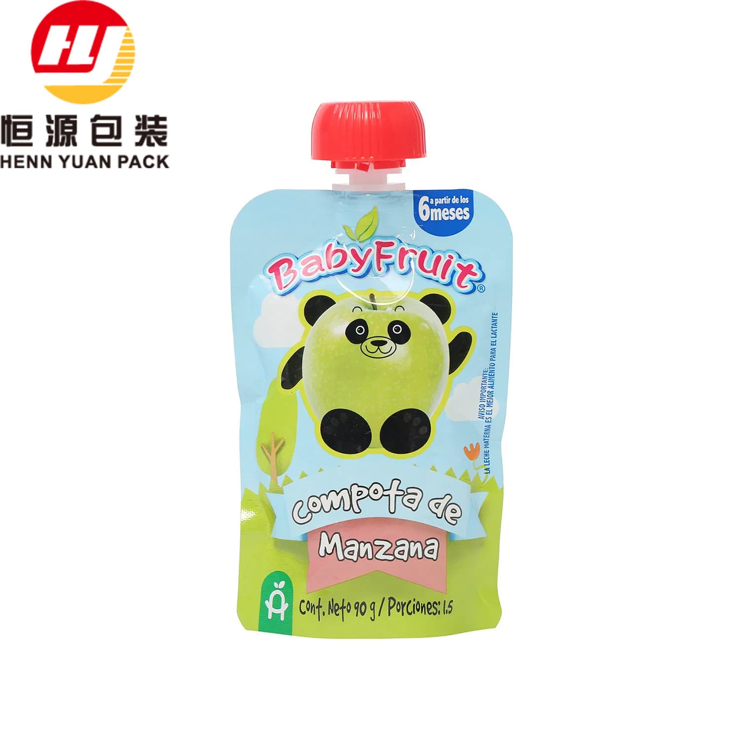 Custom-made large spout pouches for juice, nutritional beverages, milk tea, and liquid packaging, featuring thickened self-sealing spouts.