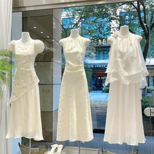 New Chinese Style National Trend Sijiqing High-End Women's Clothing 26 Summer End-of-Line Two-Piece Set Tops Dresses Mixed Styles Clothes Wholesale