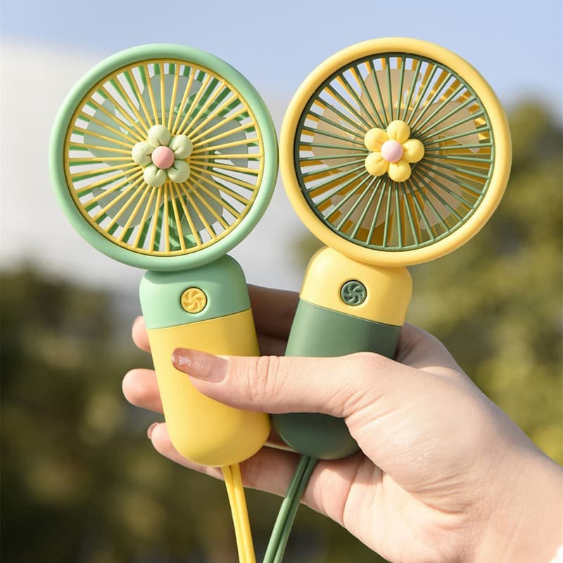 Summer Handheld USB Mini Fan Portable Multifunctional Student Small Cool Summer Cute Fan