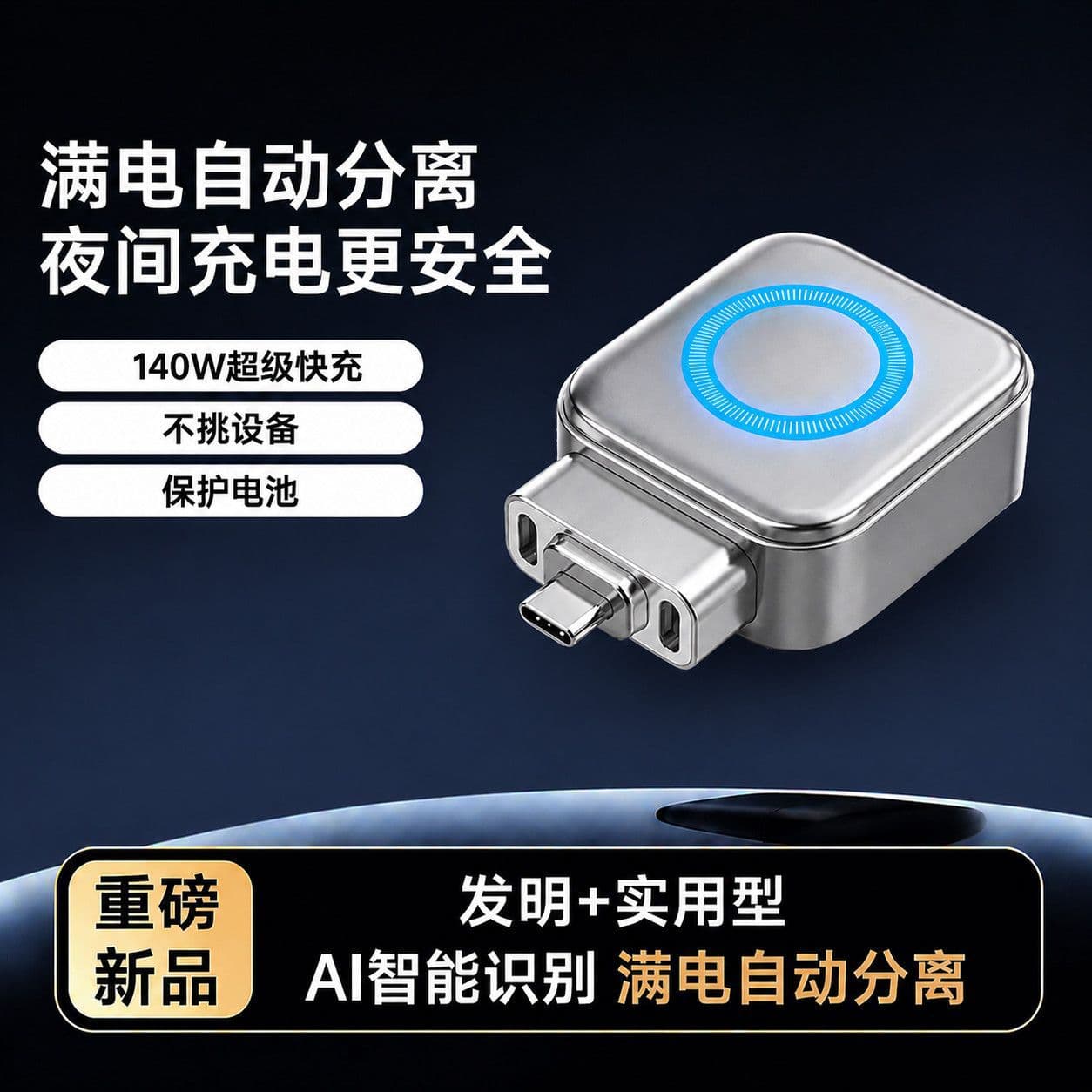 Wholesale X01 Full Charge Separator AI Recognition Auto Disconnect for Phones Headphones Tablets