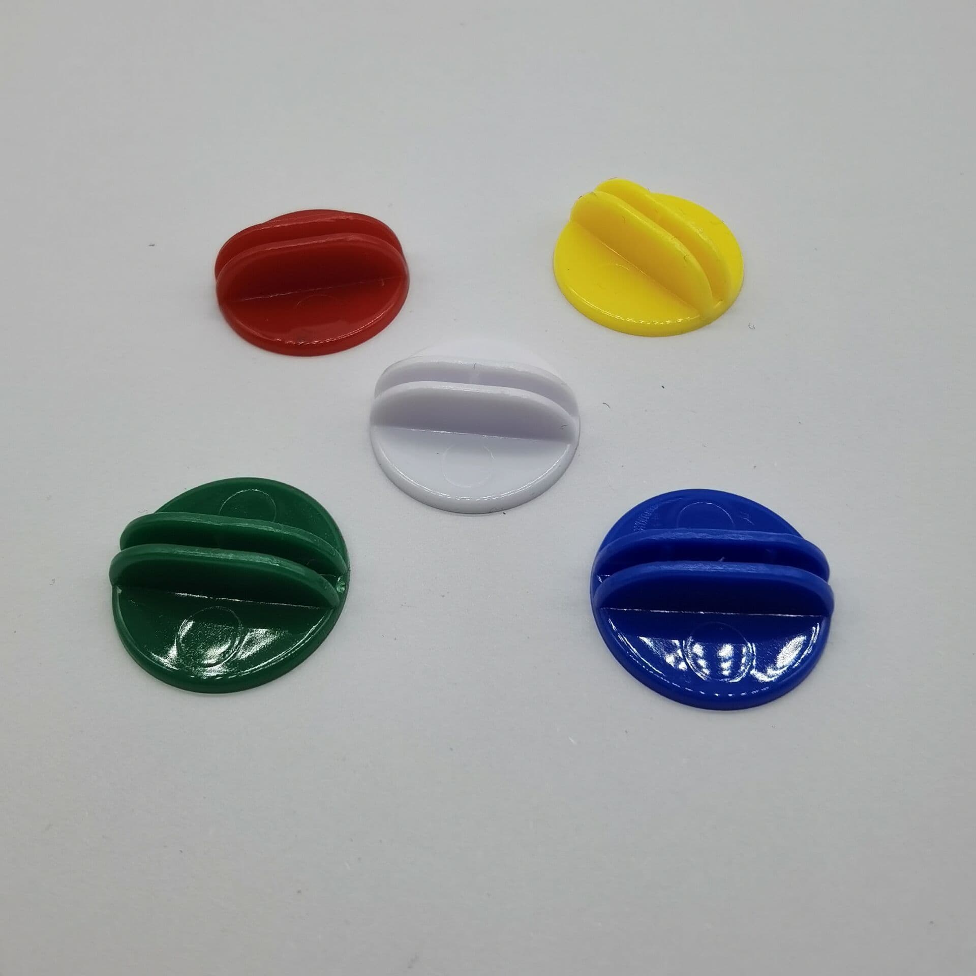 New 25mm Plastic Base Round 2mm Wide Card Holder Table Game Toy Accessory Stand Up Card Clip Fresh Material