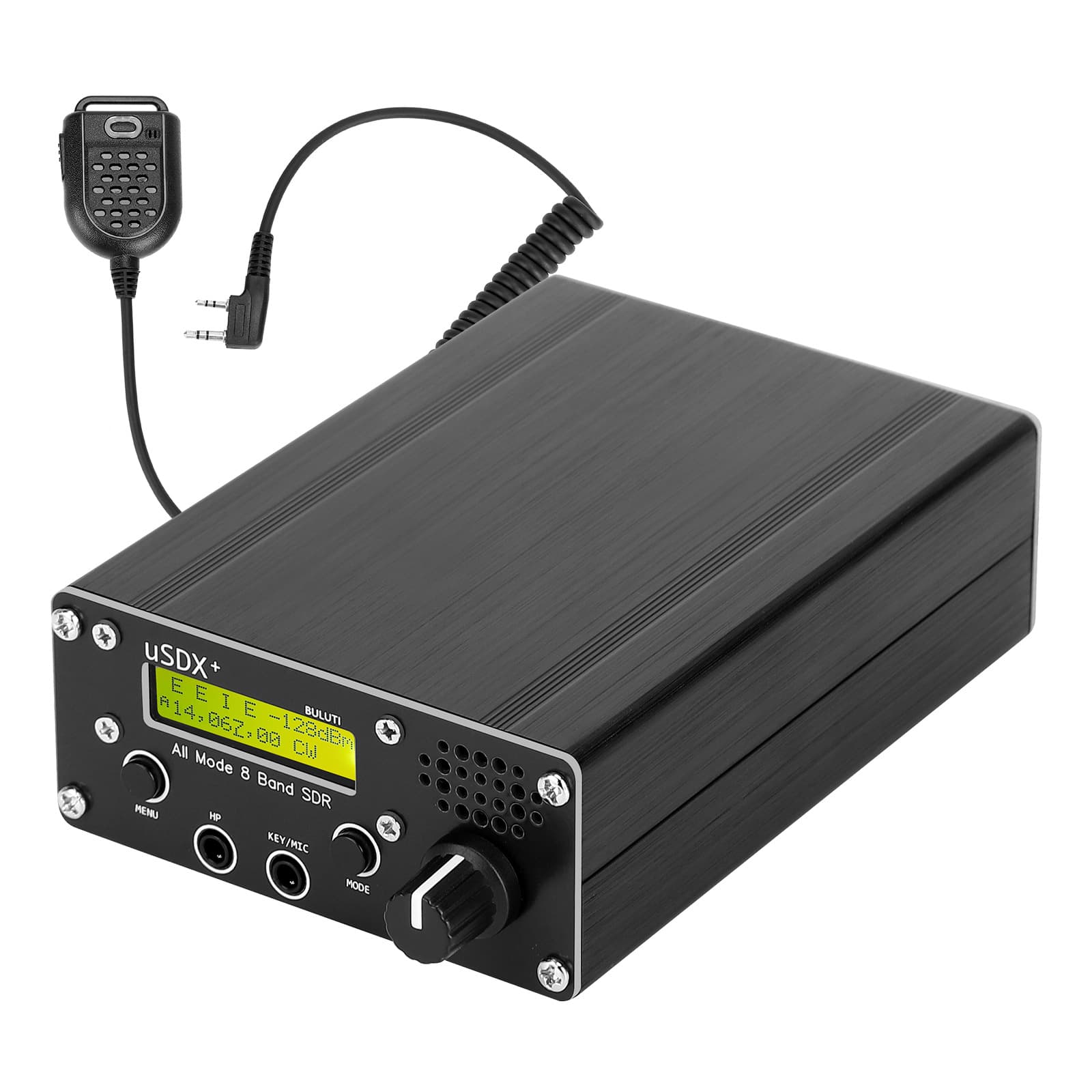 USDX HF Shortwave Transceiver USDR V2 8-Band SDR Transceiver HF SSB QRP LCD Cross-Border