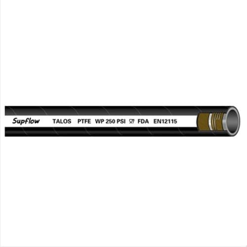 Explosion-proof Teflon suction and discharge hose Supflow TALOS PTFE chemical-resistant hose resistant to strong acids and alkalis