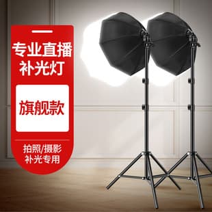 Influencer Live Stream Fill Light, Beauty LED Spherical Soft Light for Professional Studio