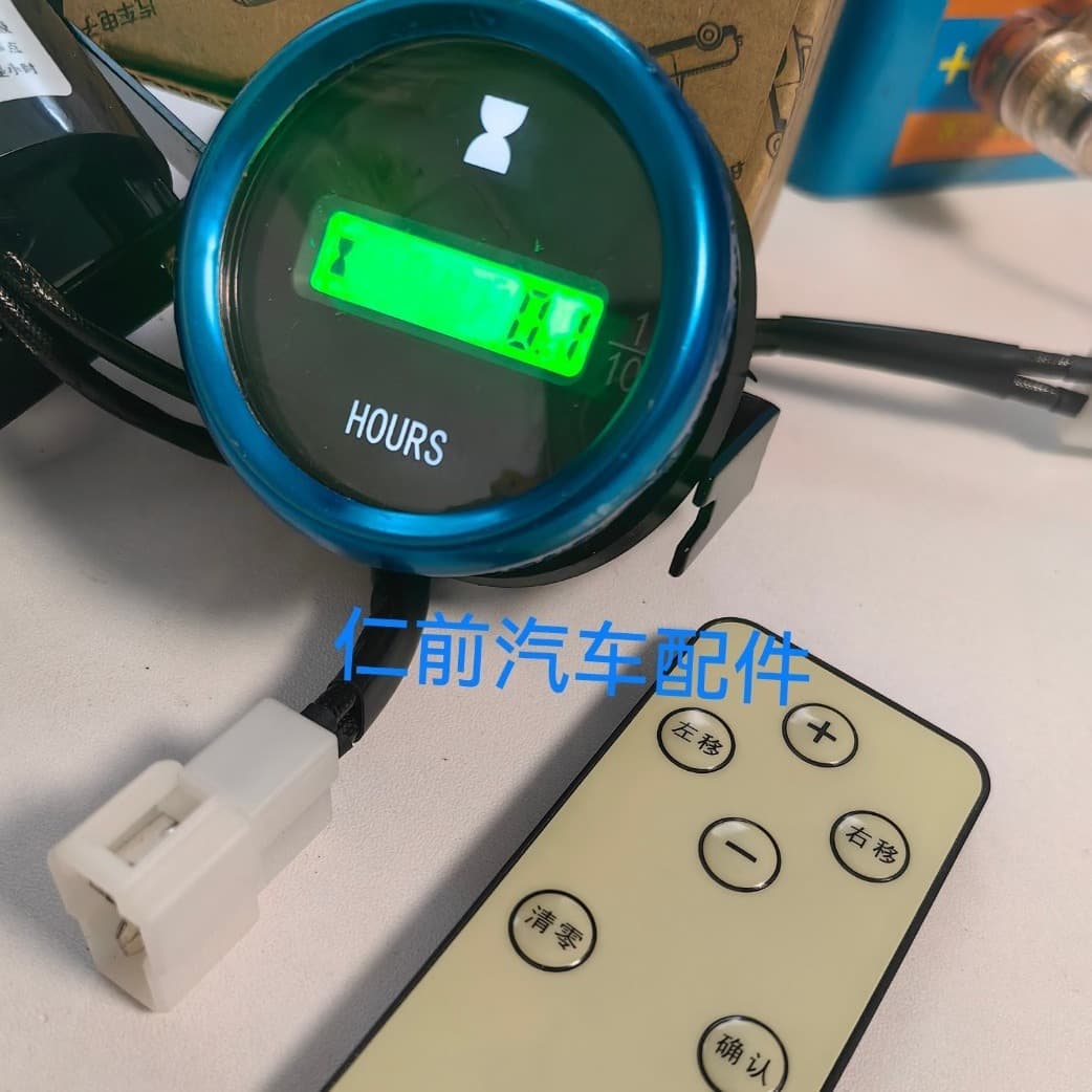 Chronograph Backhoe Loader Bulldozing Roller Forklift Construction Machinery Timer Hour Meter Digger Schedule
