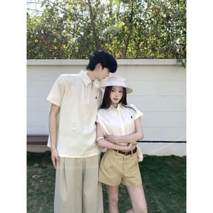 2026 Couple Outfits New Summer Short Sleeve T-Shirt Shorts Women Two-Piece Set Men Short Sleeve