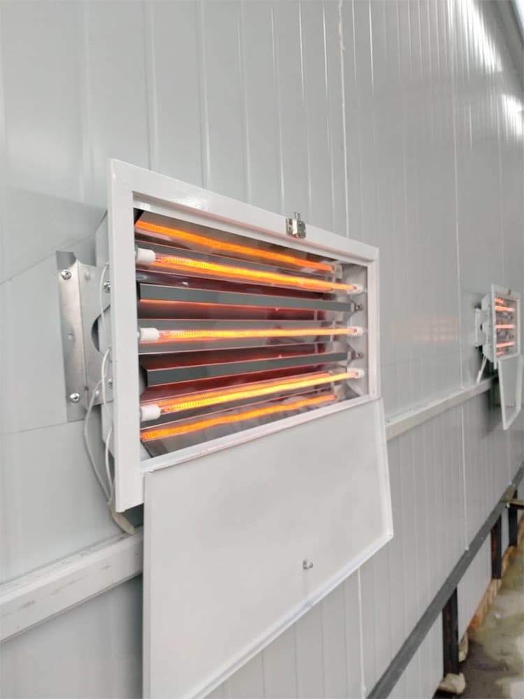 Automotive Paint Booth Baking Lamp Curing Heating Lamp Tube 380V Paint Accessories Drying Tools
