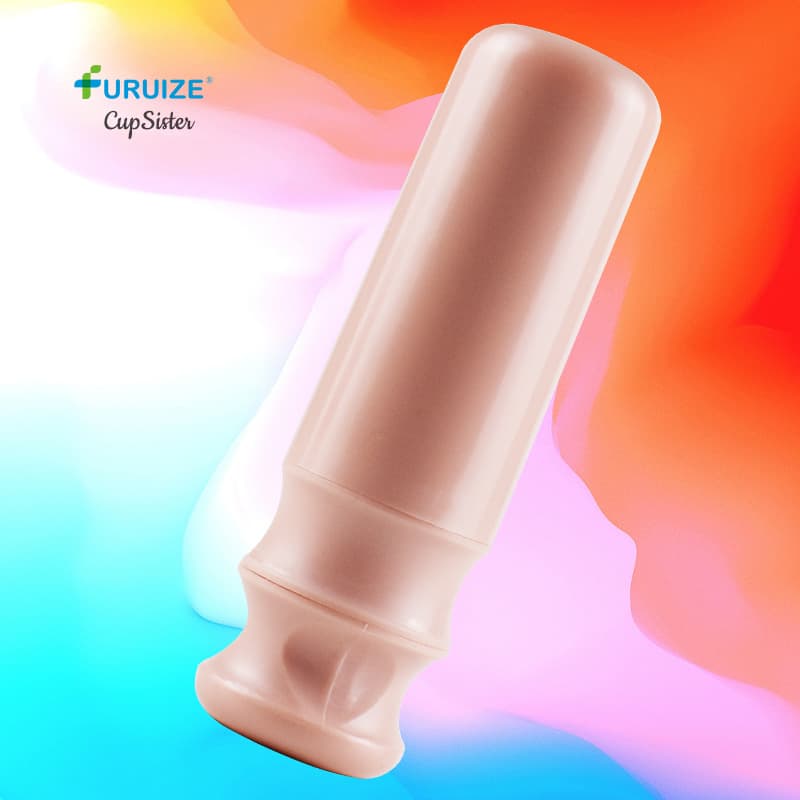 New second generation silicone menstrual disk cup booster for women's menstrual period built-in cup catheter portable care