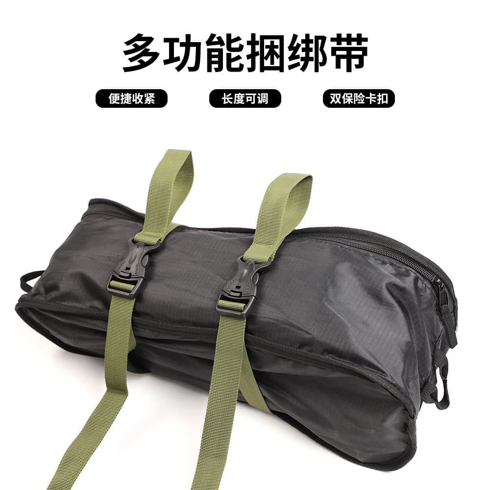 Packing straps for outdoor gear and equipment, tent straps, camping luggage securing straps, backpack straps