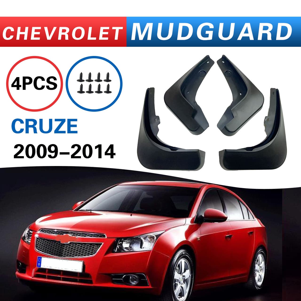 Fender for Chevrolet Cruze Hatchback 2009 Model Car Mud Flaps Cross-Border Trade