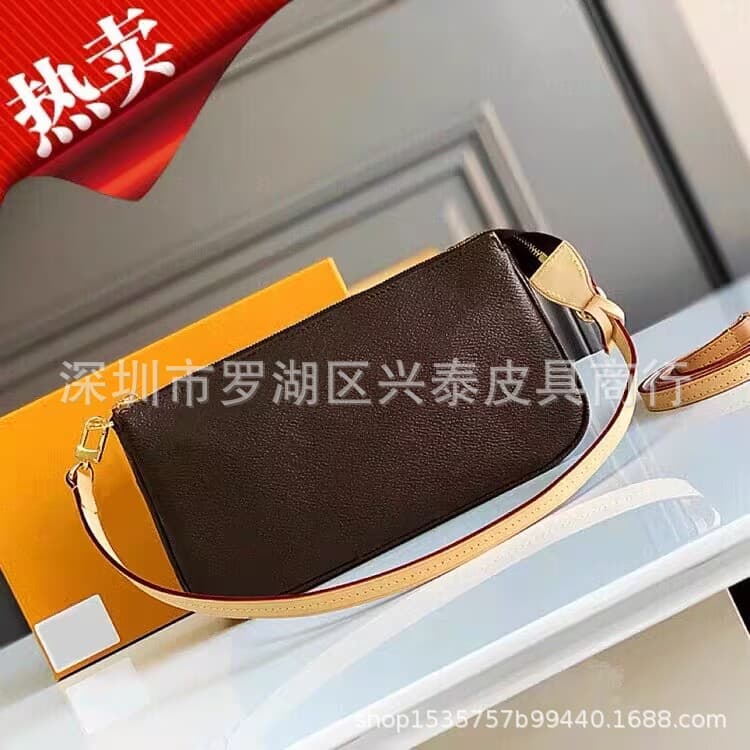 2023 European and American Designer New Monogram Logo M & LV Bucket Bag Mahjong Bag Papillon Round Cylinder Bag Messenger Bag