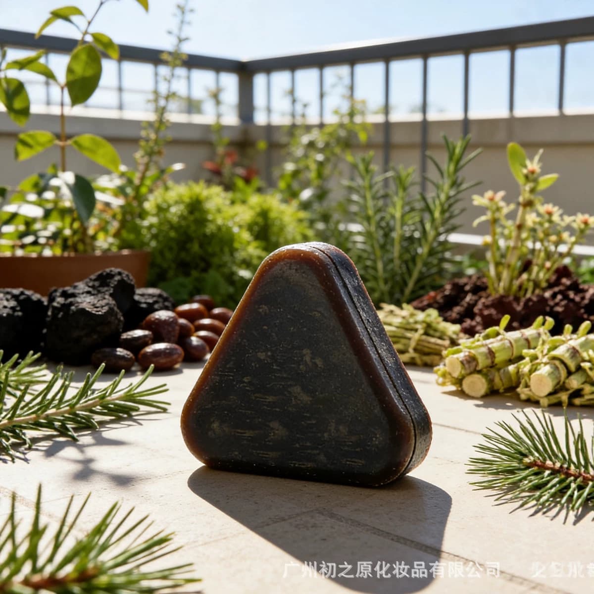 TikTok Hot Polygonum Multiflorum and Arborvitae Leaf Shampoo Bar Essential Oil Soap Handmade Plant Soap Nourishing Shampoo Bar