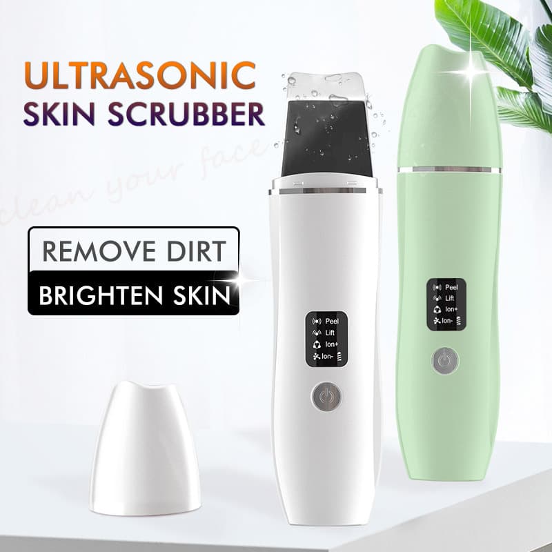 Cross-border Export Overseas EMS Skin Spatula with Positive and Negative Ions for Facial Export, Blackhead and Oil Pore Cleansing Device Ultrasonic