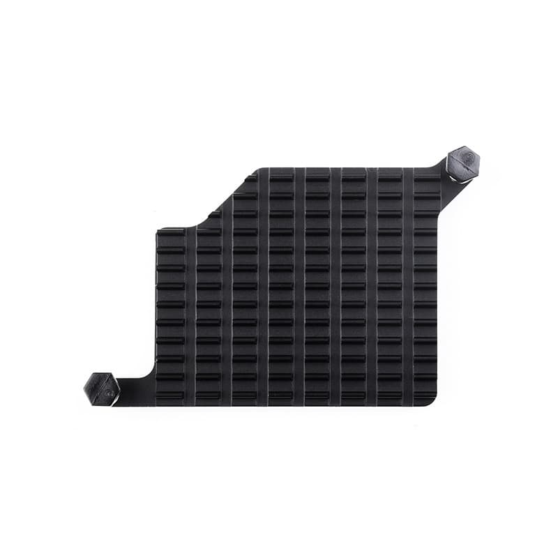 Raspberry Pi 5 Aluminum Case, Snap-On Screw Fixation with Thermal Conductive Pads