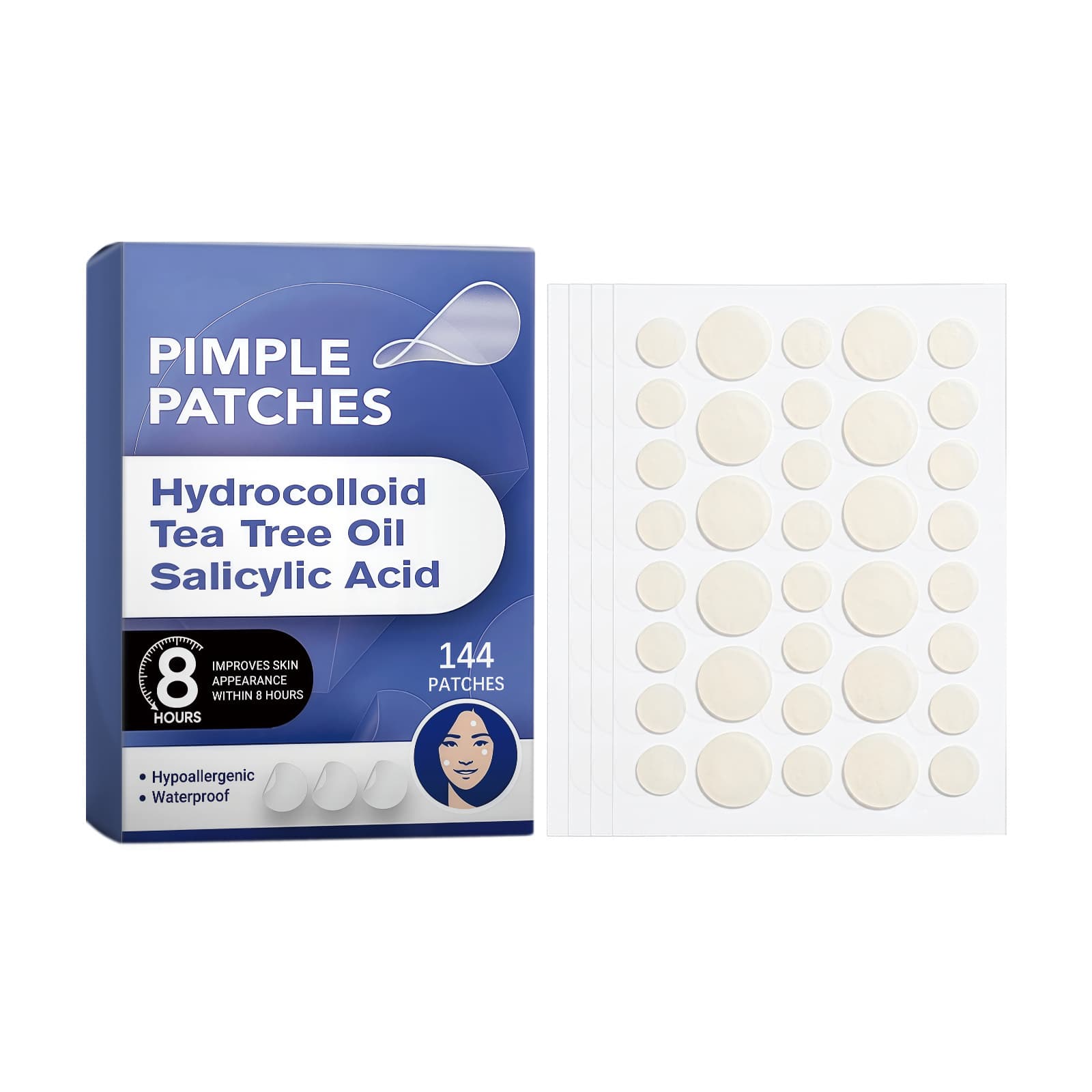 Salicylic Pimple Patches Invisible Comfort Acne Patches Skin Tone Blend Breathable