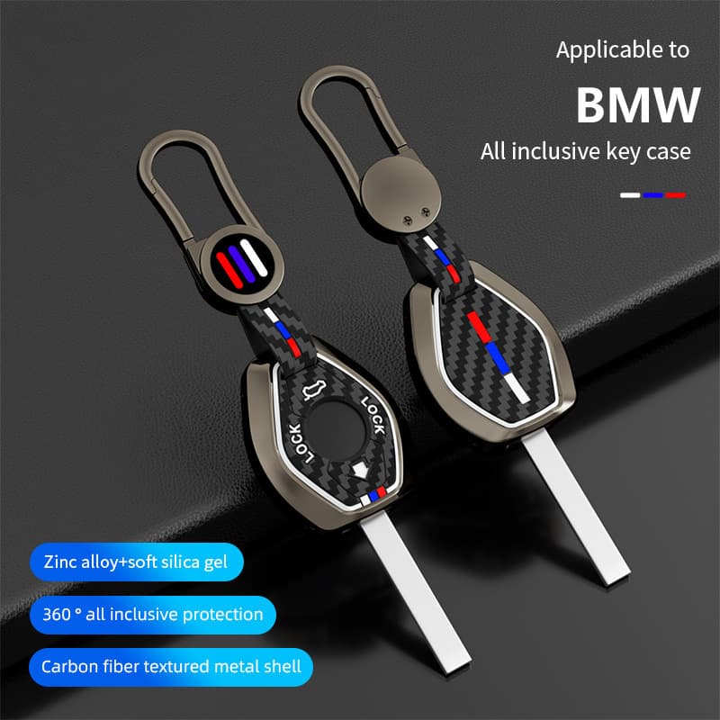 Compatible with BMW old model flat key case for X3, 5, Z3, 4, 3, 5, 7 Series E38 E39 E46 E83 car key cover