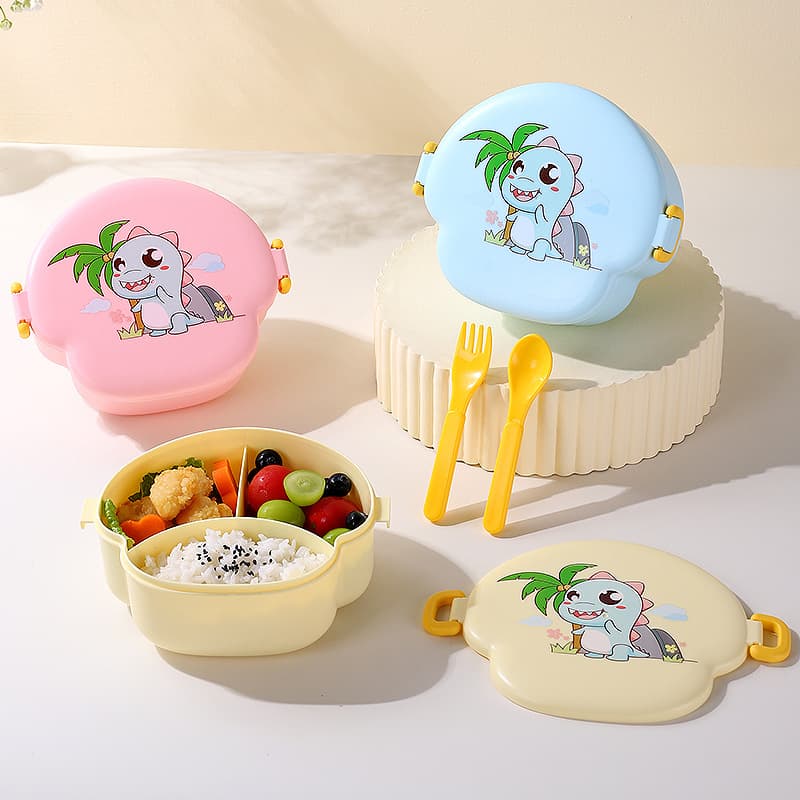 Export foreign trade cross-border cartoon children's lunch box cute baby food bowl student portable lunch box LUNCHBOX