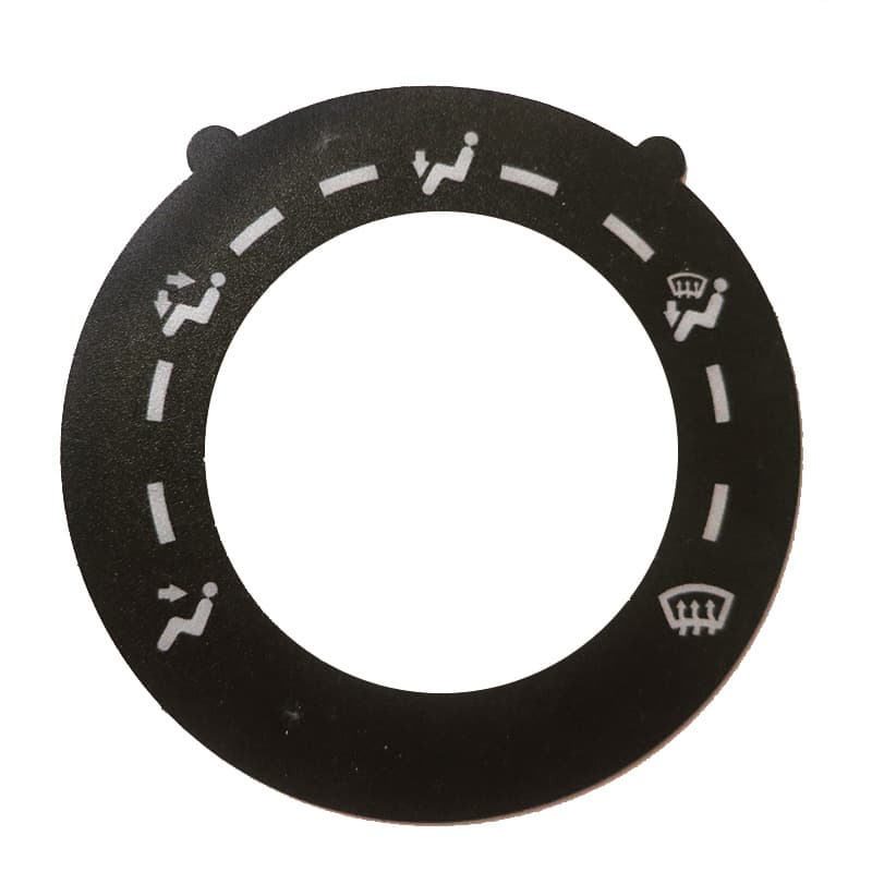Factory Custom PCPET Car Dashboard Sticker Instrument Panel Decorative Film Panel Sticker