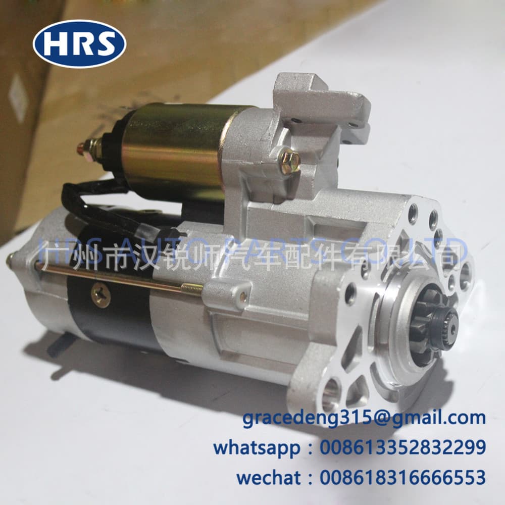 ME049186 Starter Assembly Compatible with Mitsubishi Canter FUSO 4D34 24V
